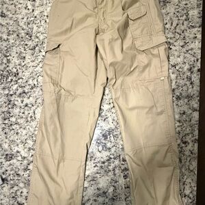 Men's Classic Beige Cargo Pants